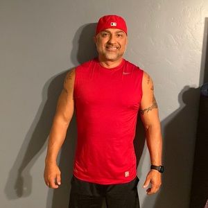 Nike Pro fitted muscle shirt